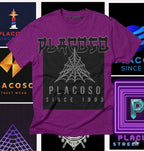 PLACOSO "Web" Retro 90s Graphic Tee