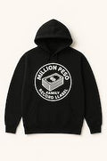 MILLION PESO “Record Label” Heavyweight Streetwear Hoodie — Black