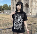 PLACOSO “Yakuza” Retro Japan Graphic Tee — Black