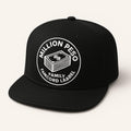 MILLION PESO “Record Label” Heavyweight Streetwear Hoodie — Black