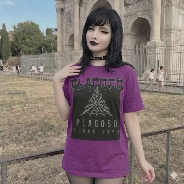 PLACOSO "Web" Retro 90s Graphic Tee